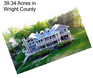 39.34 Acres in Wright County