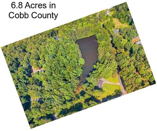 6.8 Acres in Cobb County