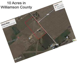 10 Acres in Williamson County