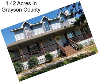 1.42 Acres in Grayson County