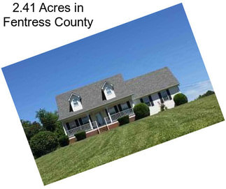 2.41 Acres in Fentress County