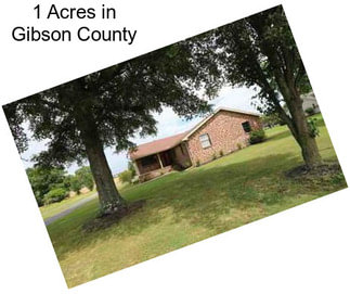 1 Acres in Gibson County