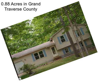 0.88 Acres in Grand Traverse County