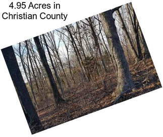 4.95 Acres in Christian County