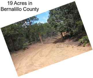 19 Acres in Bernalillo County
