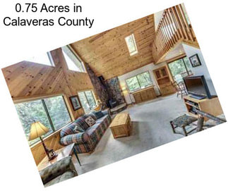 0.75 Acres in Calaveras County