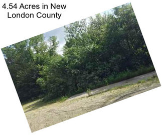 4.54 Acres in New London County