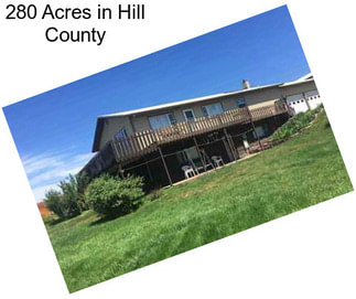 280 Acres in Hill County