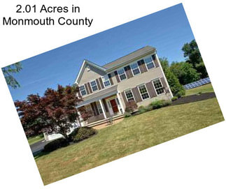 2.01 Acres in Monmouth County