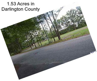 1.53 Acres in Darlington County