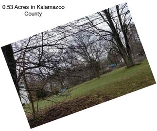 0.53 Acres in Kalamazoo County