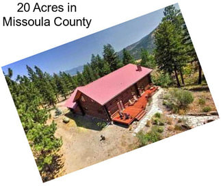 20 Acres in Missoula County