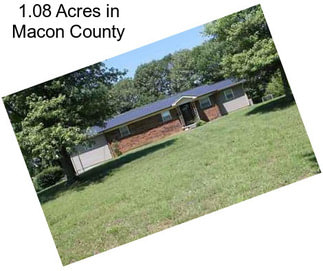 1.08 Acres in Macon County