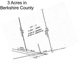 3 Acres in Berkshire County