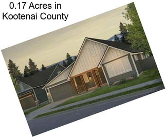 0.17 Acres in Kootenai County