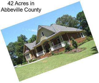 42 Acres in Abbeville County