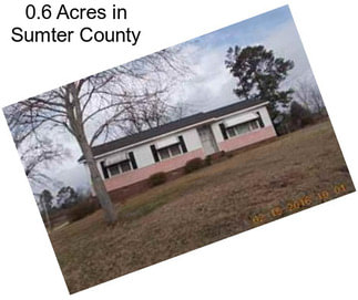 0.6 Acres in Sumter County