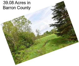 39.08 Acres in Barron County