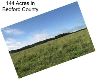 144 Acres in Bedford County