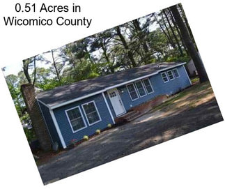 0.51 Acres in Wicomico County