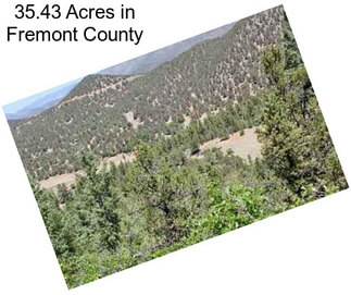 35.43 Acres in Fremont County