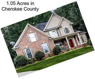 1.05 Acres in Cherokee County