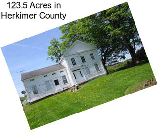 123.5 Acres in Herkimer County