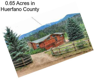 0.65 Acres in Huerfano County