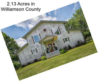 2.13 Acres in Williamson County