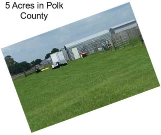 5 Acres in Polk County