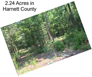 2.24 Acres in Harnett County