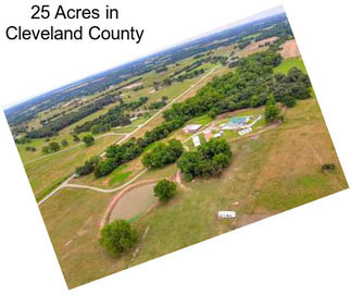 25 Acres in Cleveland County