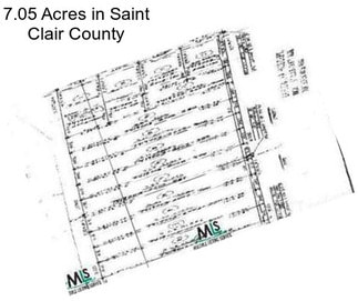 7.05 Acres in Saint Clair County