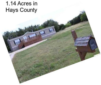 1.14 Acres in Hays County