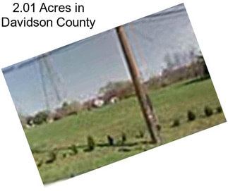 2.01 Acres in Davidson County