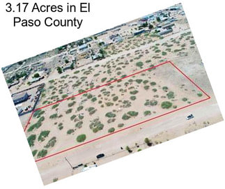 3.17 Acres in El Paso County