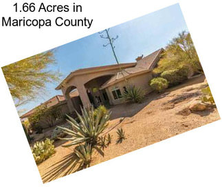 1.66 Acres in Maricopa County