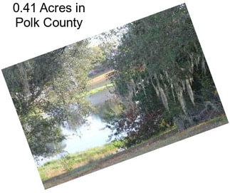 0.41 Acres in Polk County