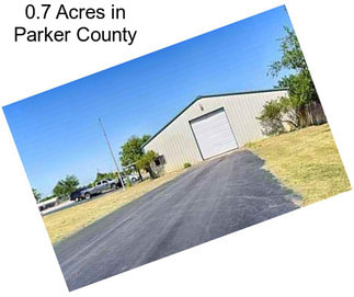0.7 Acres in Parker County