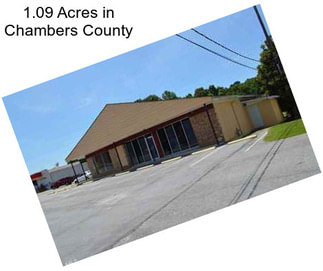 1.09 Acres in Chambers County