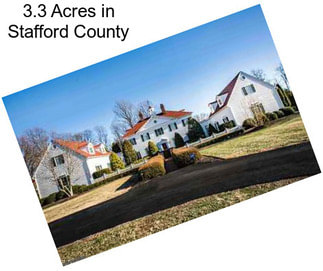 3.3 Acres in Stafford County