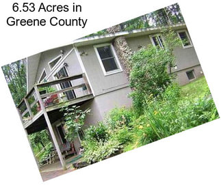 6.53 Acres in Greene County