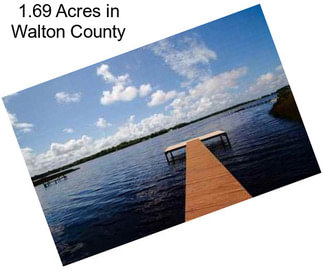 1.69 Acres in Walton County