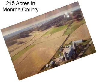 215 Acres in Monroe County