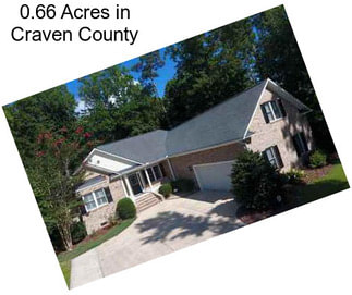 0.66 Acres in Craven County