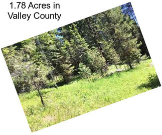 1.78 Acres in Valley County