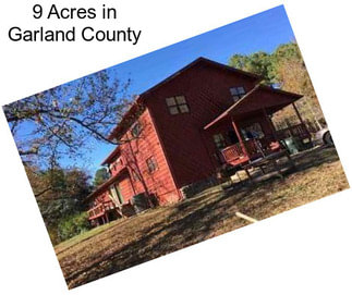 9 Acres in Garland County