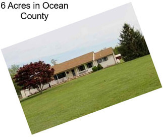 6 Acres in Ocean County