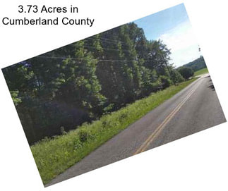 3.73 Acres in Cumberland County