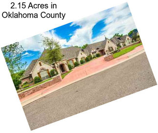 2.15 Acres in Oklahoma County